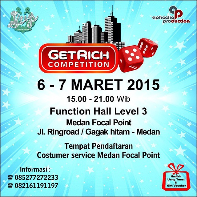 Medan Focal Point : Get Rich Competition - Bazaar Anak Medan