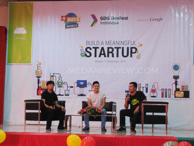 Wahyu Blahe - Founder CeritaMedan.com dan Indra Halim - Founder KulinerMedan.com