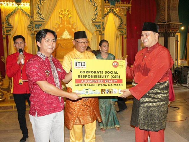 Indosat Ooredoo Melestarikan Warisan Budaya Bangsa Melalui Aplikasi Augmented Reality (AR) Istana Maimoon